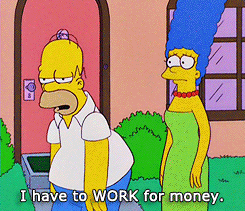 Homer Simpson Career Drama!
